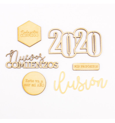 Set adornos para PL Kimidori Colors 2020
