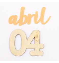 Set adornos para PL Kimidori Colors mes Abril