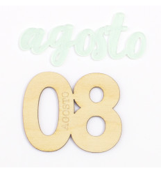 Set adornos para PL Kimidori Colors mes Agosto