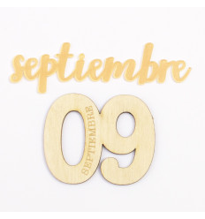 Set adornos para PL Kimidori Colors mes Septiembre