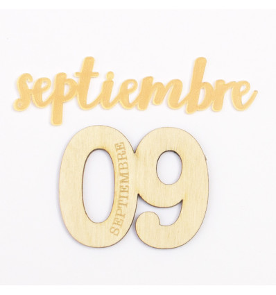 Set adornos para PL Kimidori Colors mes Septiembre