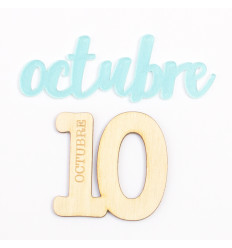 Set adornos para PL Kimidori Colors mes Octubre