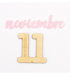 Set adornos para PL Kimidori Colors mes Noviembre
