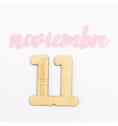 Set adornos para PL Kimidori Colors mes Noviembre