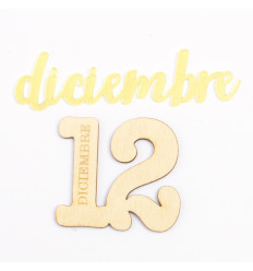 Set adornos para PL Kimidori Colors mes Diciembre