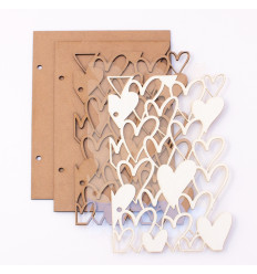 Álbum shaker Kimidori Colors Corazones DM