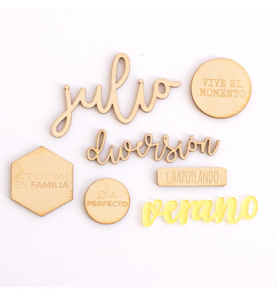 Set de adornos para PL Kimidori Colors Julio