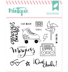 Sello Hashtags Navideños