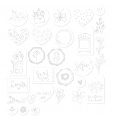 Die cuts acuarela