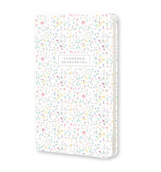 Cuaderno de Bullet Journal Mini flores de acuarela