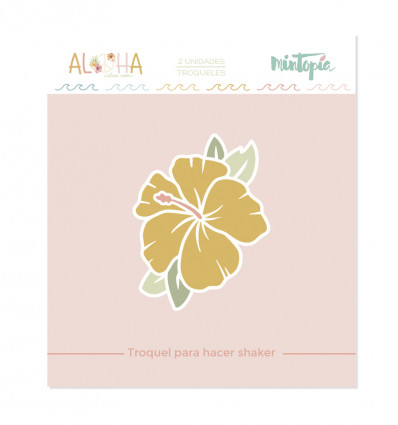 Troquel Aloha Flor de hibisco