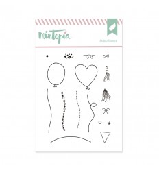 Sello Hojas tropicales
