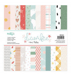 Stack 12"x12" Diciembre de Mintopía