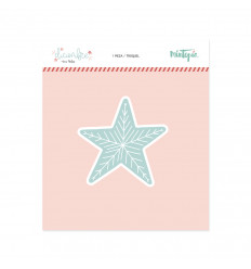 Troquel Diciembre de Mintopía Estrella decorada