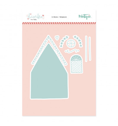 Troquel Diciembre de Mintopía Casita de jengibre