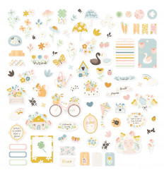 Die cuts ilustraciones Vida de Mintopia