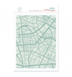 Carpeta embossing plano Aventura de Mintopia
