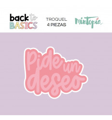 Troquel Pide un deseo Back to Basics