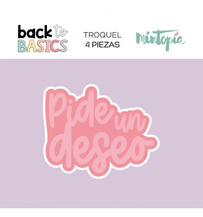 Troquel Pide un deseo Back to Basics