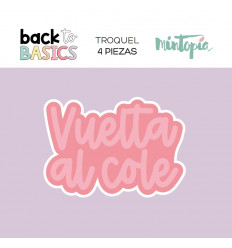 Troquel Vuelta al cole Back to Basics