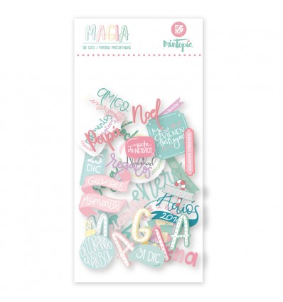 Die cuts frases Magia (6 uds)