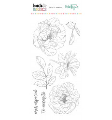 Sello Peonias 1 Back to Basics