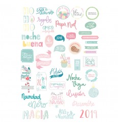 Die cuts frases Magia (6 uds)