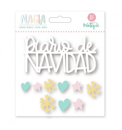 Set formas acrílicas Magia (6 uds)