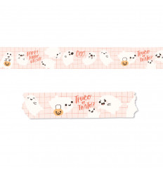 Washi tape Fantasmitas Truco o trato