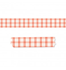 Washi tape Tartan Truco o trato
