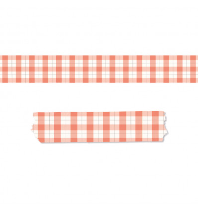 Washi tape Tartan Truco o trato