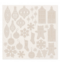 Chipboard para decorar 12"x12" JOY