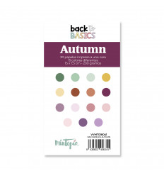 Pad papeles 15 x 7,5 cm Autumn Black To Basics
