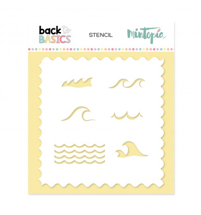 Stencil olas Back to Basics