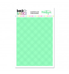Carpeta embossing vichy Back to Basics