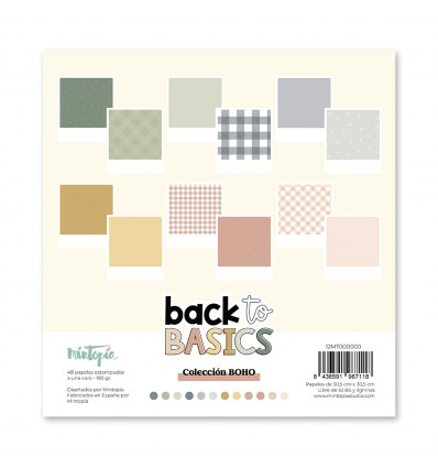 Stack 12"x12" Boho Back to Basics