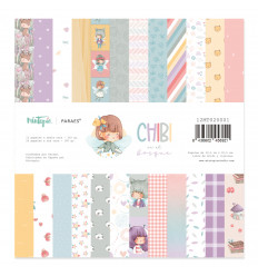Stack 12"x12" Chibi en el Bosque