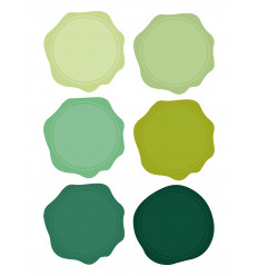 Set perlas de lacre 100 piezas FOREST Back to Basic