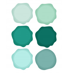 Set perlas de lacre 100 piezas MINT Back to Basic