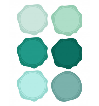 Set perlas de lacre 100 piezas MINT Back to Basic