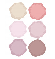 Set perlas de lacre 100 piezas PETAL Back to Basic