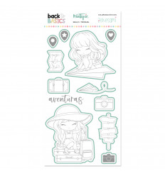 Sello y troquel Aventuras Back To Basics by Zekesami
