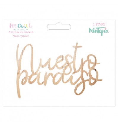 Madera Nuestro Paraiso (5 unidades)