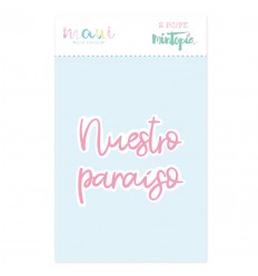 Troquel Nuestro Paraíso (3 unidades)