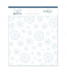 Máscara Copos de nieve (5 unidades)