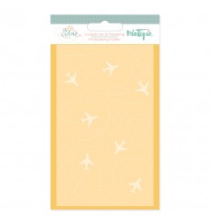 Carpeta de embossing Aviones (5 unidades)