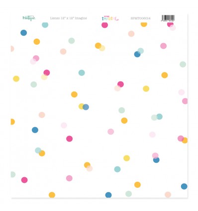 Lienzo 12"x12" Confetti