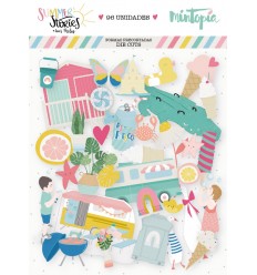 Die cuts ilustraciones Summer Stories
