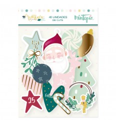 Die cuts Muérdago vellum y acetato