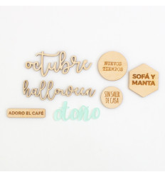 Set de adornos para PL Kimidori Colors Octubre